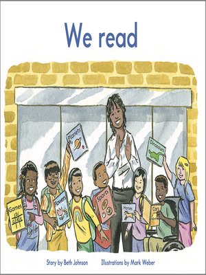 cover image of We read